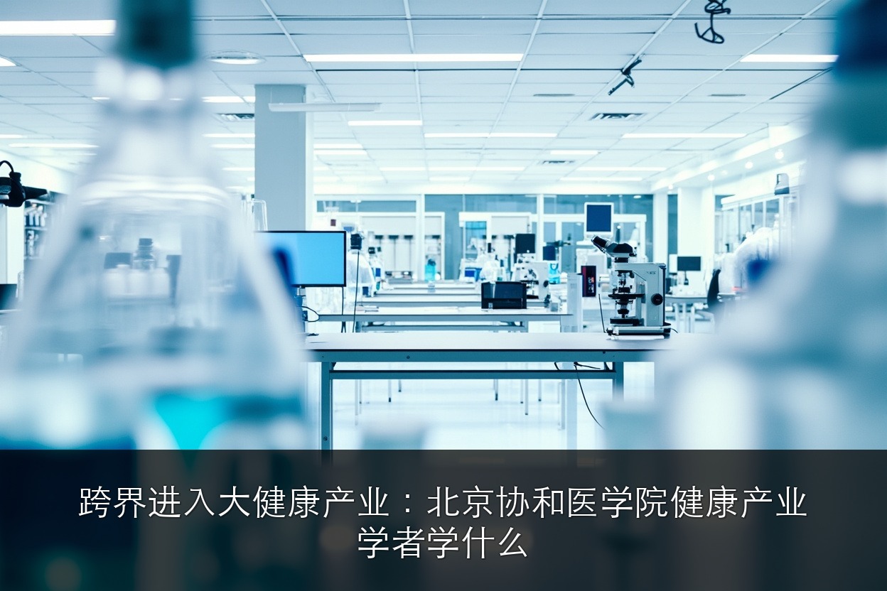 跨界进入大健康产业:北京协和医学院健康产业学者学什么