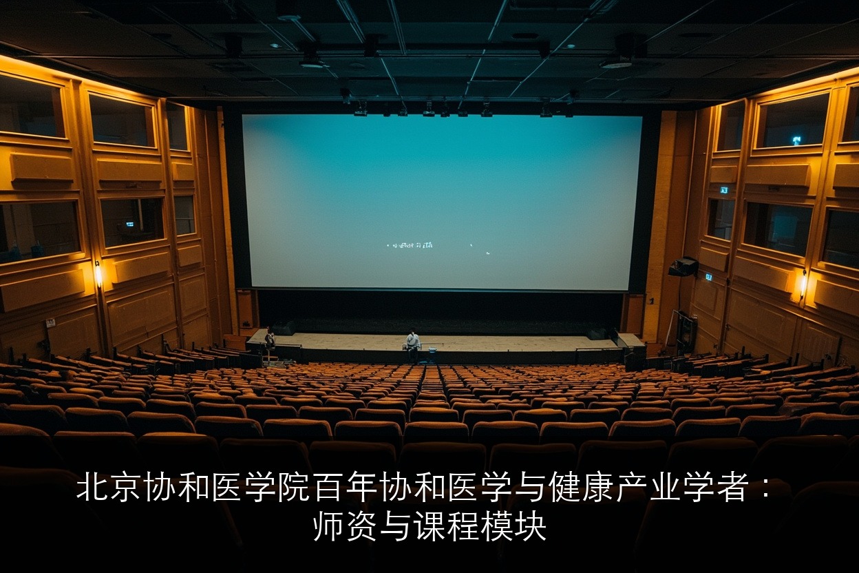北京协和医学院百年协和医学与健康产业学者:师资与课程模块