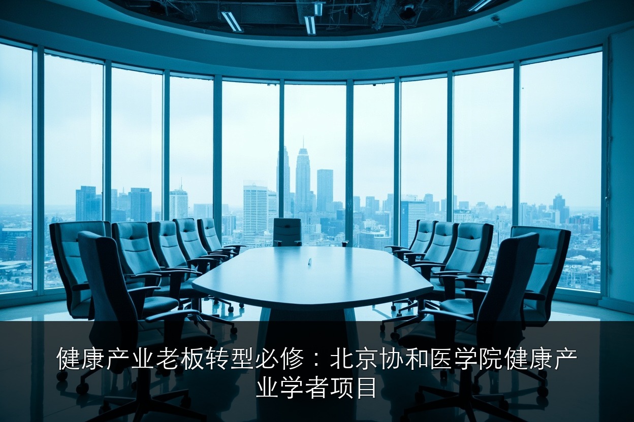健康产业老板转型必修:北京协和医学院健康产业学者项目