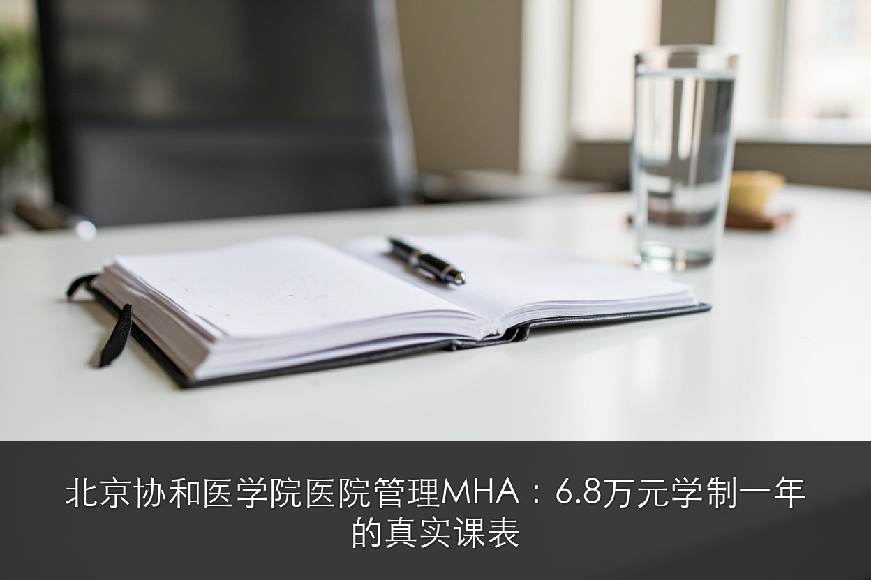 北京协和医学院医院管理MHA:6.8万元学制一年的真实课表