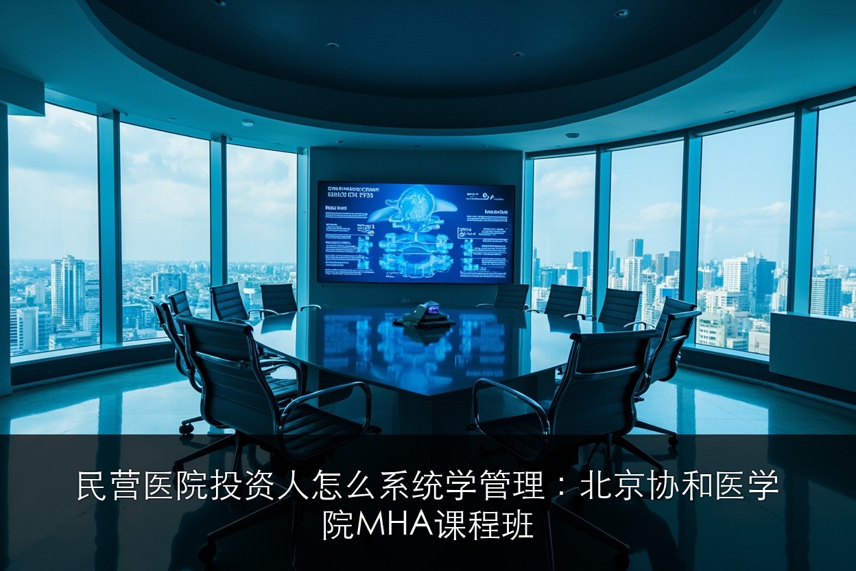 民营医院投资人怎么系统学管理:北京协和医学院MHA课程班