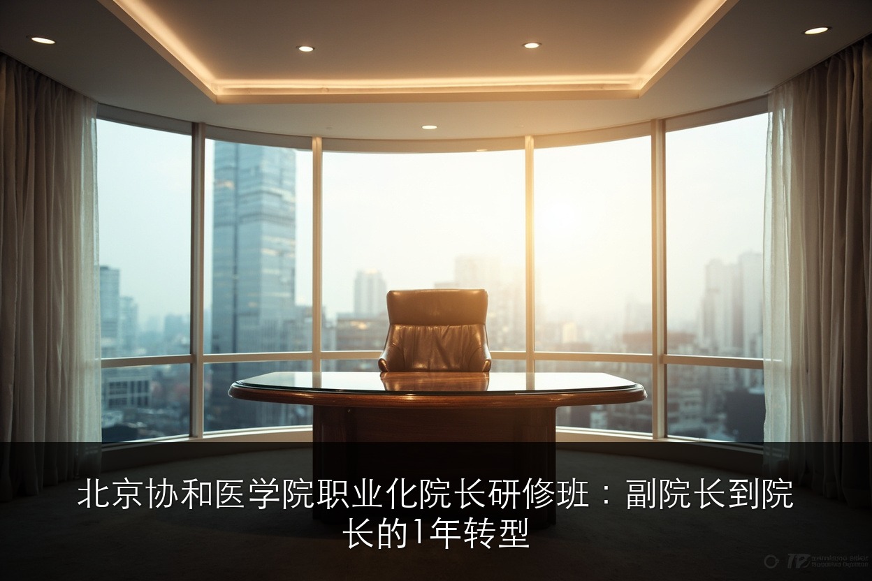 北京协和医学院职业化院长研修班:副院长到院长的1年转型