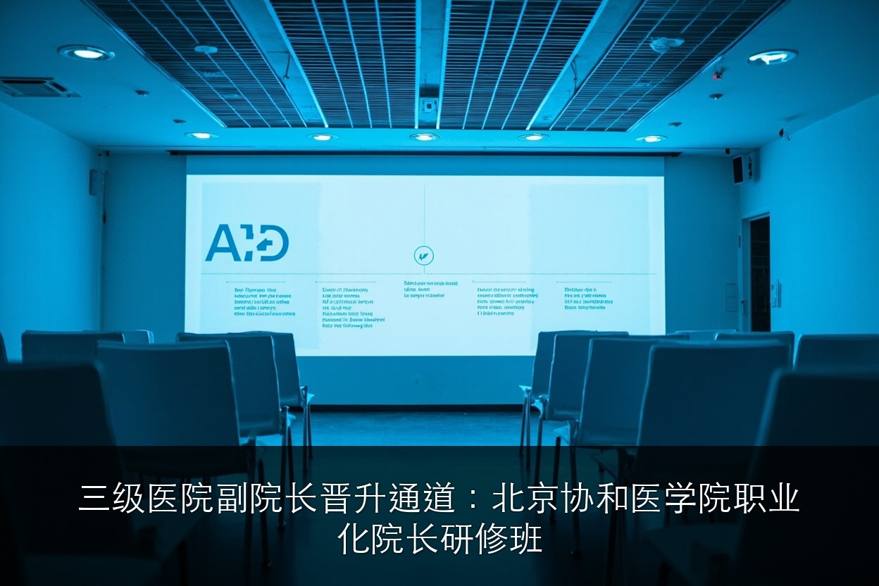 三级医院副院长晋升通道:北京协和医学院职业化院长研修班