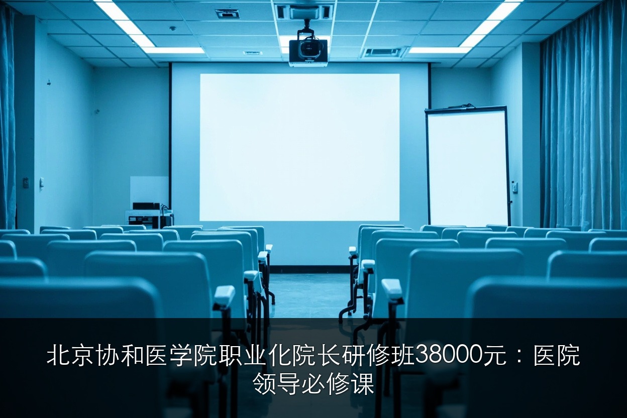 北京协和医学院职业化院长研修班38000元:医院领导必修课