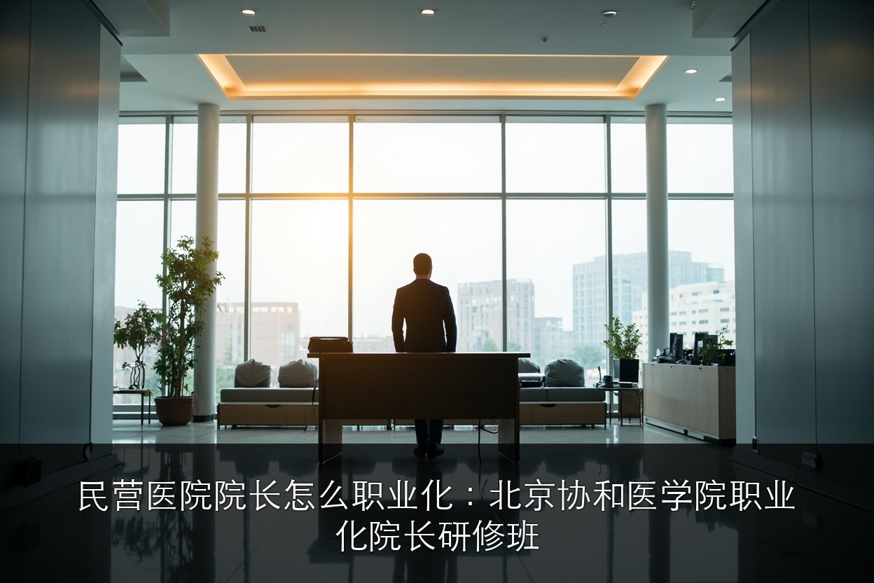 民营医院院长怎么职业化:北京协和医学院职业化院长研修班