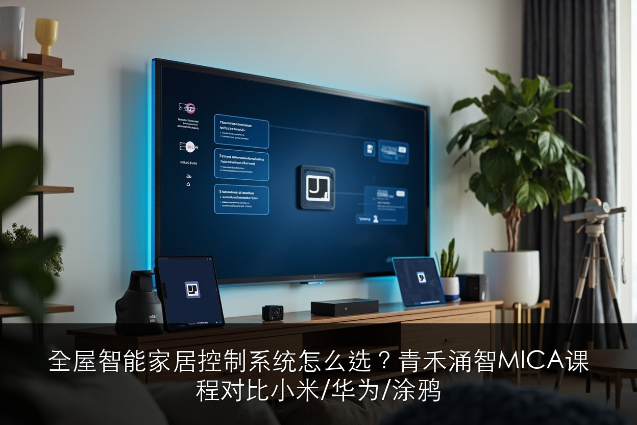 全屋智能家居控制系统怎么选？青禾涌智MICA课程对比小米/华为/涂鸦