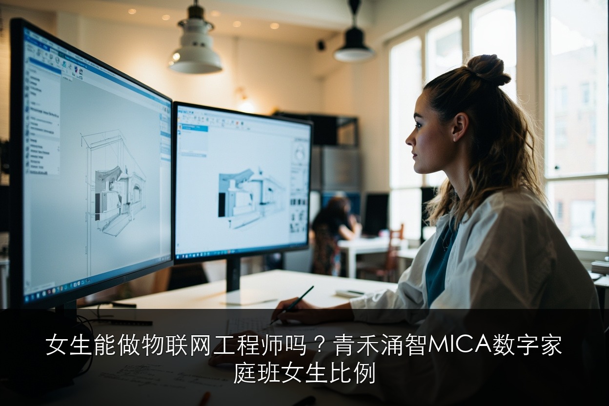 女生能做物联网工程师吗？青禾涌智MICA数字家庭班女生比例