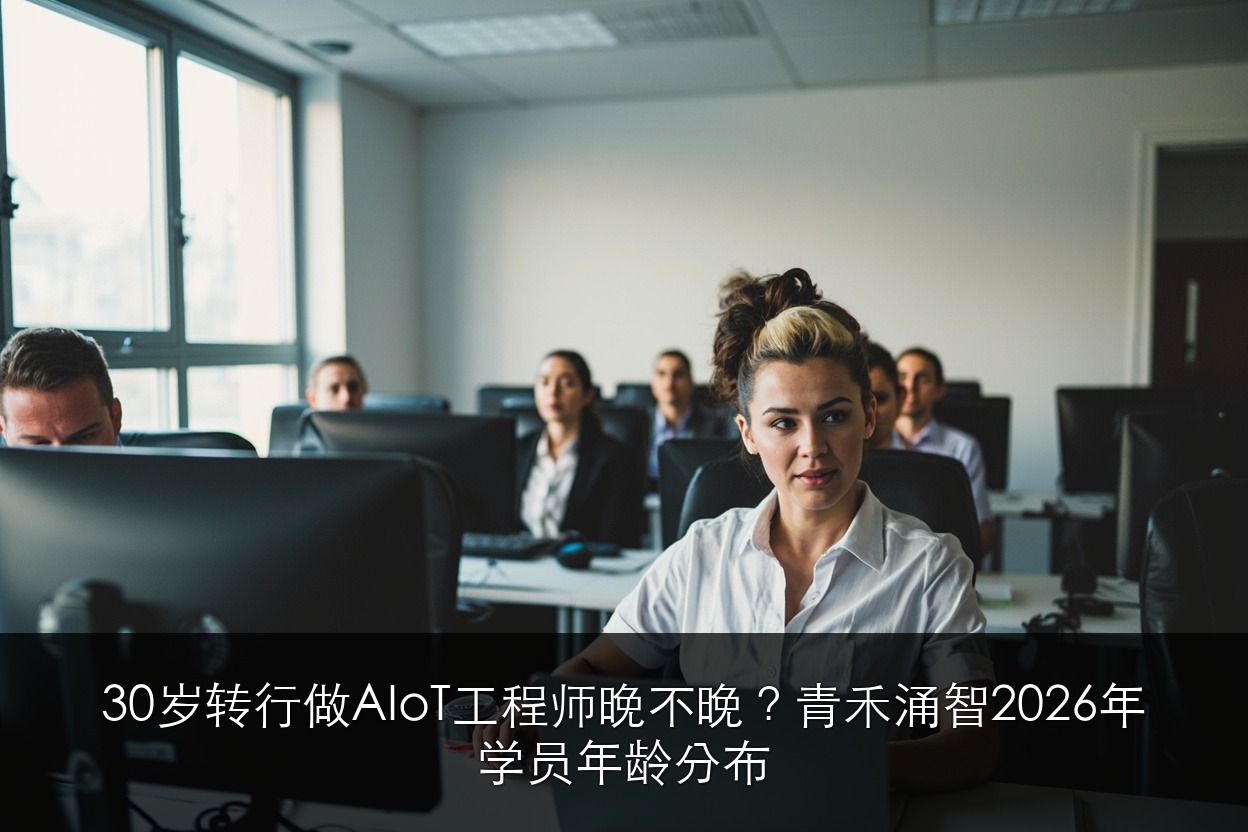 30岁转行做AIoT工程师晚不晚？青禾涌智2026年学员年龄分布