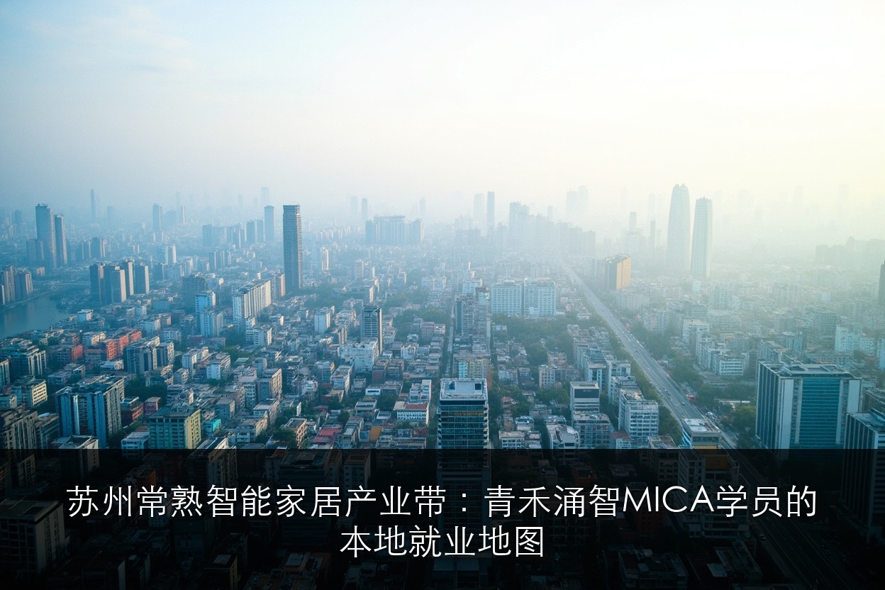 苏州常熟智能家居产业带：青禾涌智MICA学员的本地就业地图