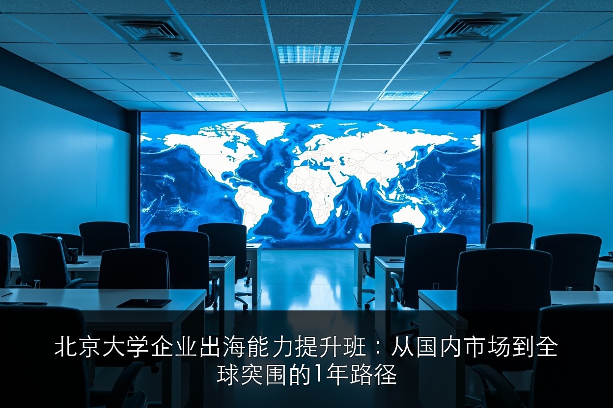 北京大学企业出海能力提升班：从国内市场到全球突围的1年路径