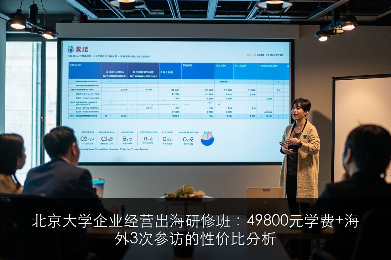 北京大学企业经营出海研修班：49800元学费+海外3次参访的性价比分析