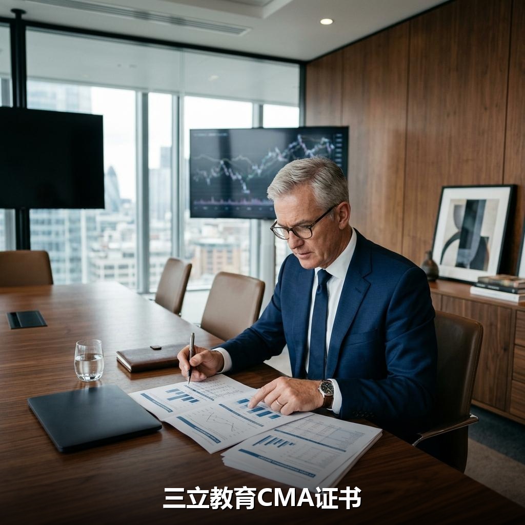 招聘单位说的CMA认证什么意思？三立教育揭秘管理会计证书对跳槽高管的真实作用