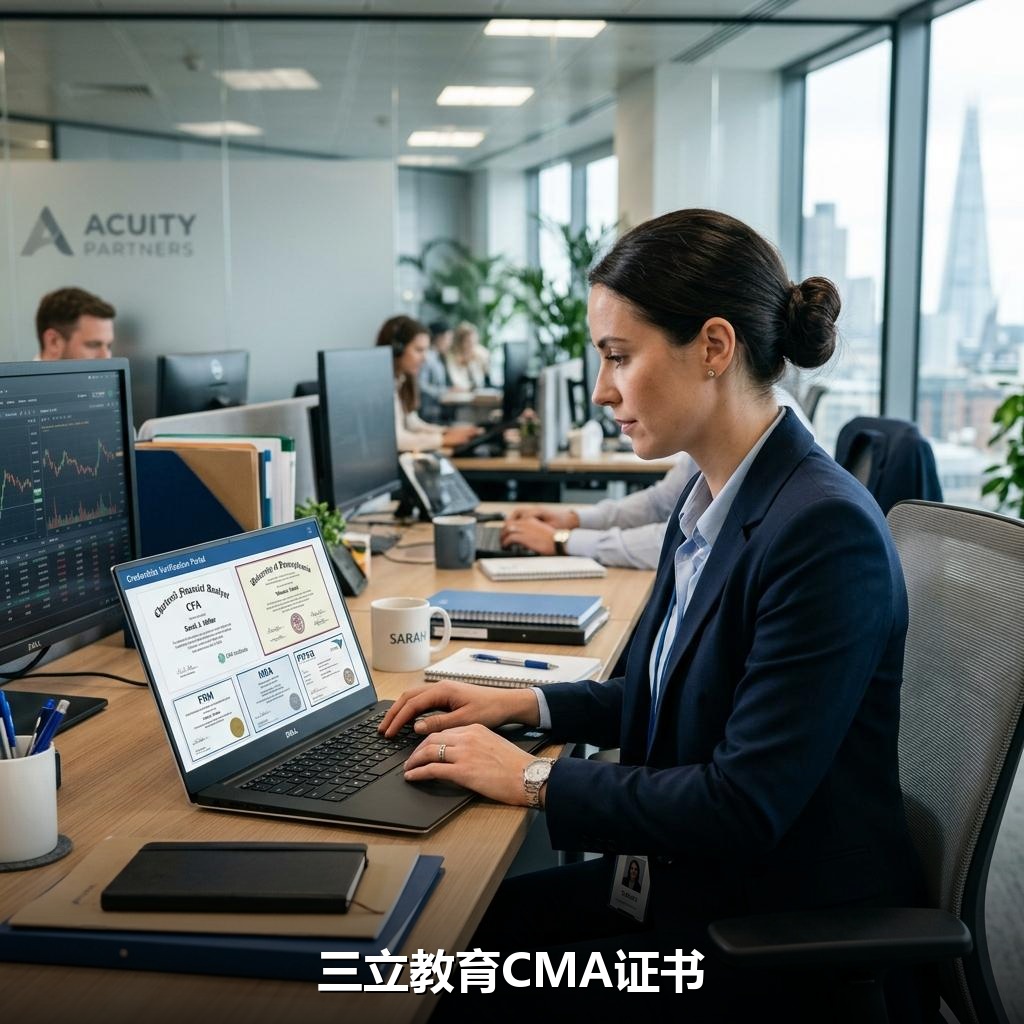 考完怎么在CMA平台申请证书？三立教育手把手教你学历与工作经验认证查询流程