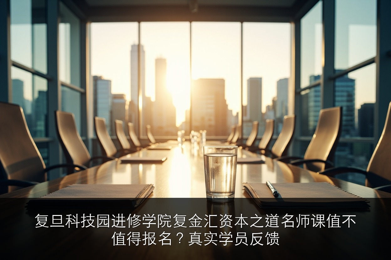 复旦科技园进修学院复金汇资本之道名师课值不值得报名?真实学员反馈