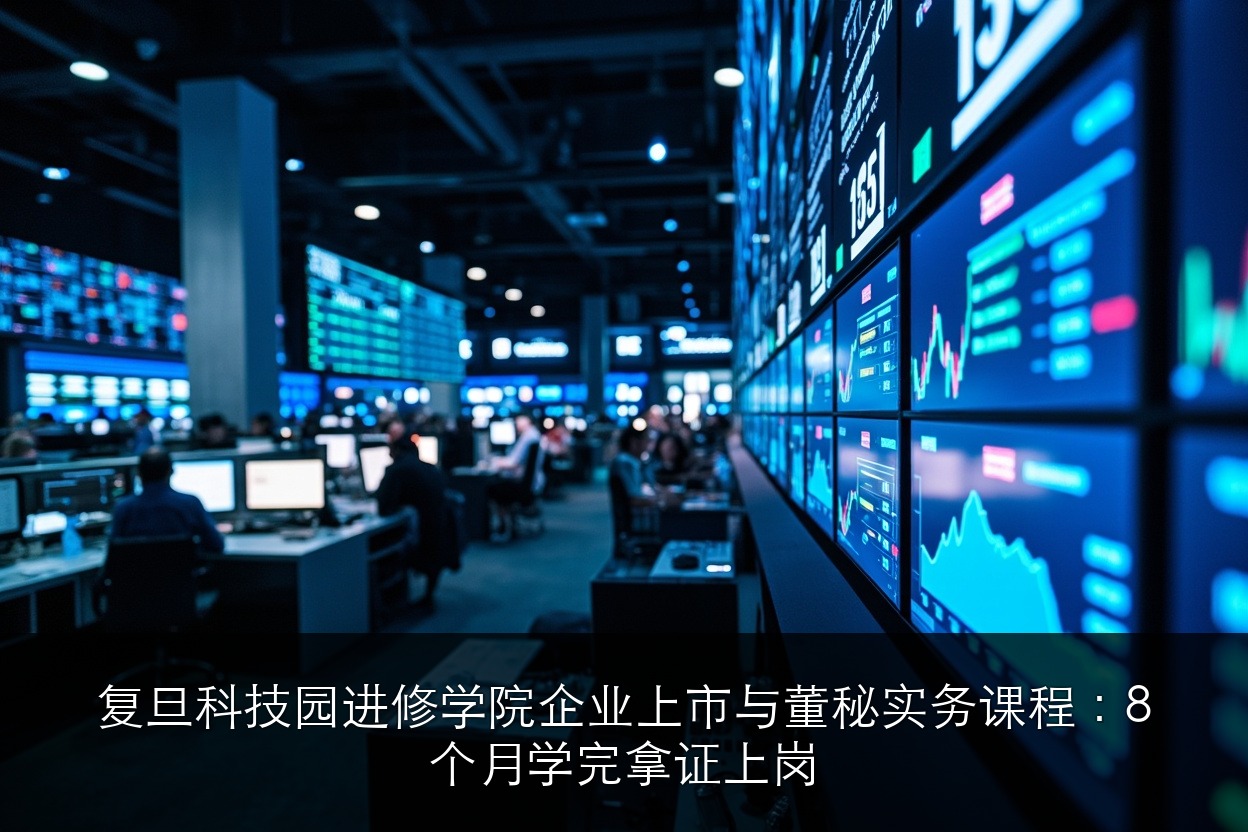 复旦科技园进修学院企业上市与董秘实务课程:8个月学完拿证上岗