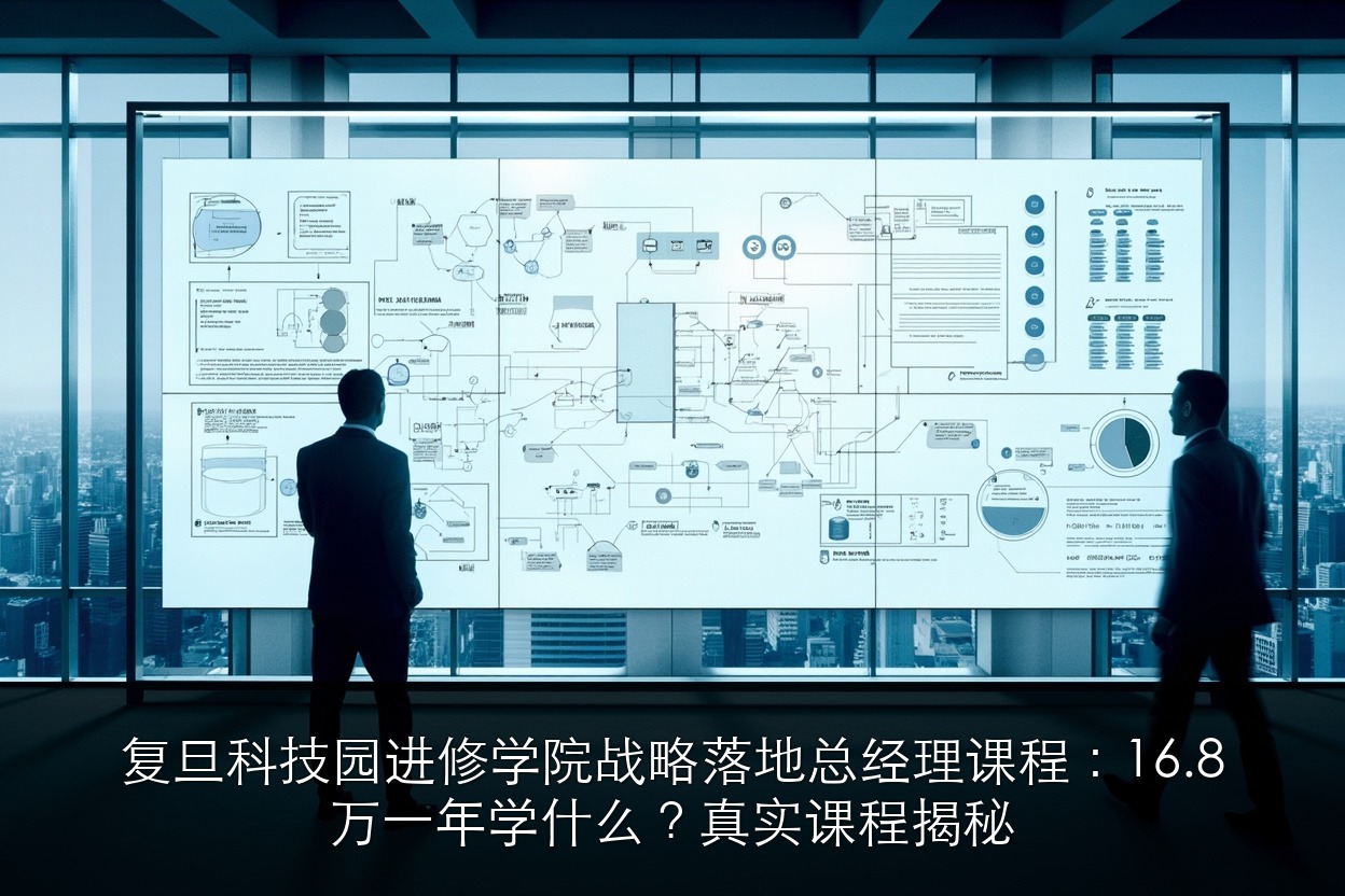 复旦科技园进修学院战略落地总经理课程:16.8万一年学什么?真实课程揭秘