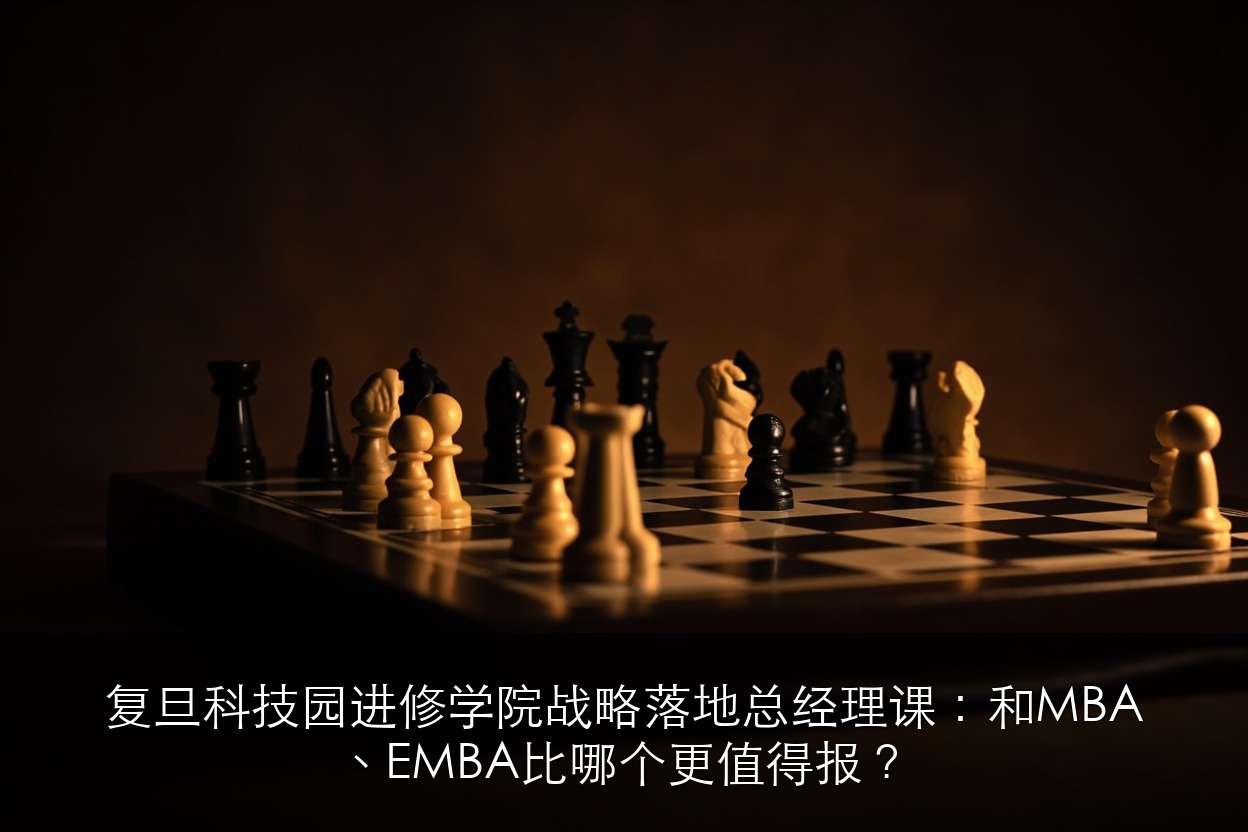 复旦科技园进修学院战略落地总经理课:和MBA、EMBA比哪个更值得报?