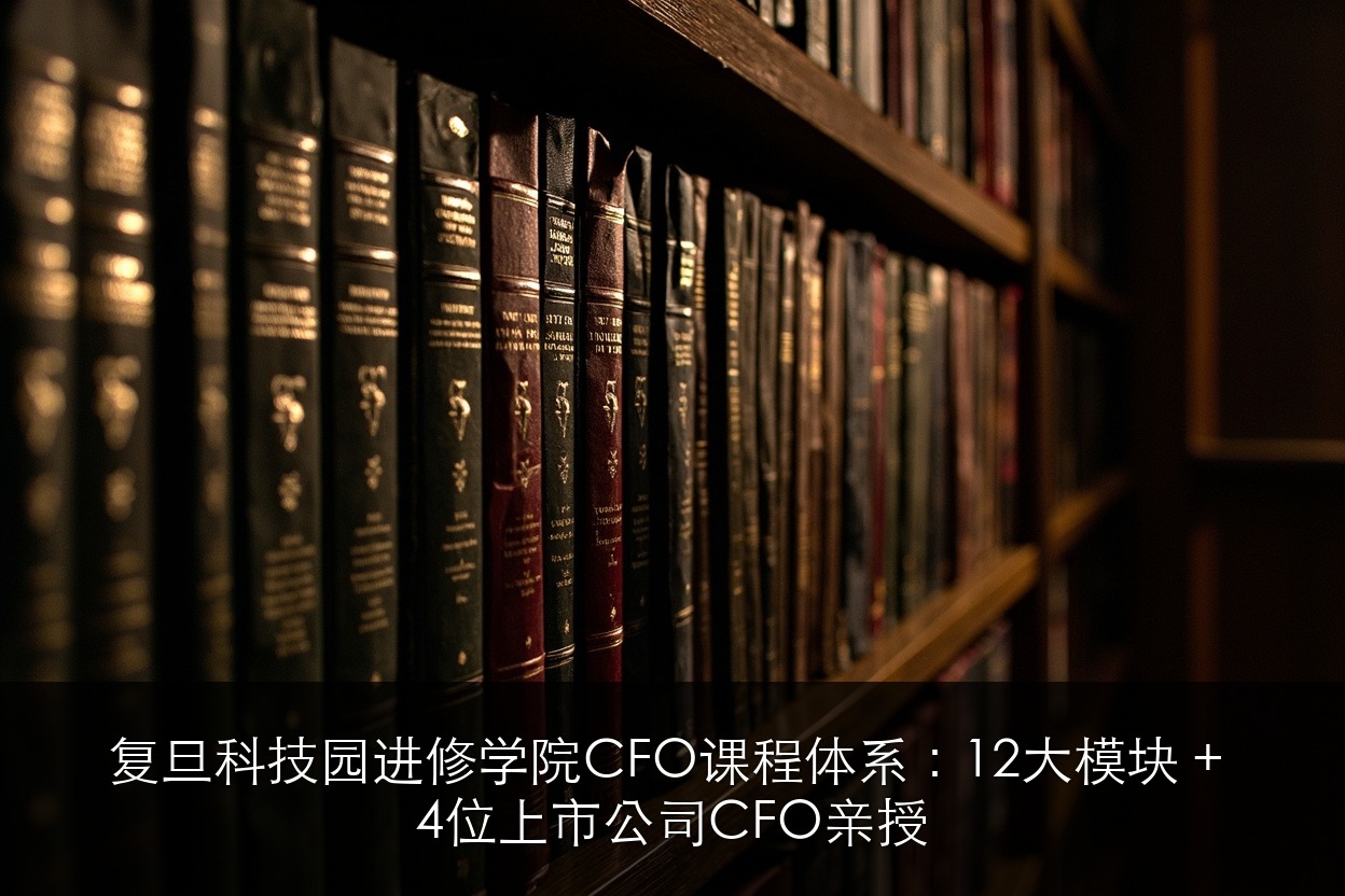 复旦科技园进修学院CFO课程体系:12大模块 + 4位上市公司CFO亲授