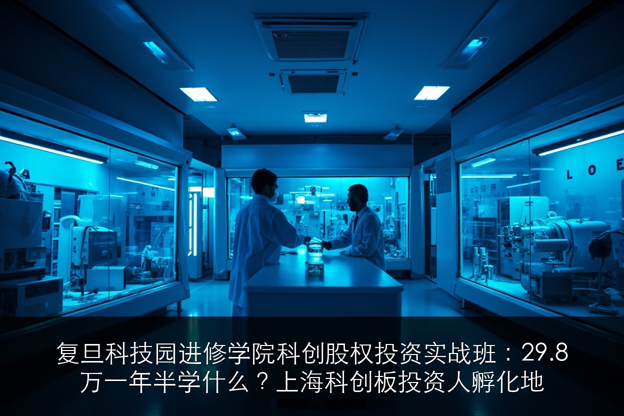 复旦科技园进修学院科创股权投资实战班：29.8万一年半学什么？上海科创板投资人孵化地