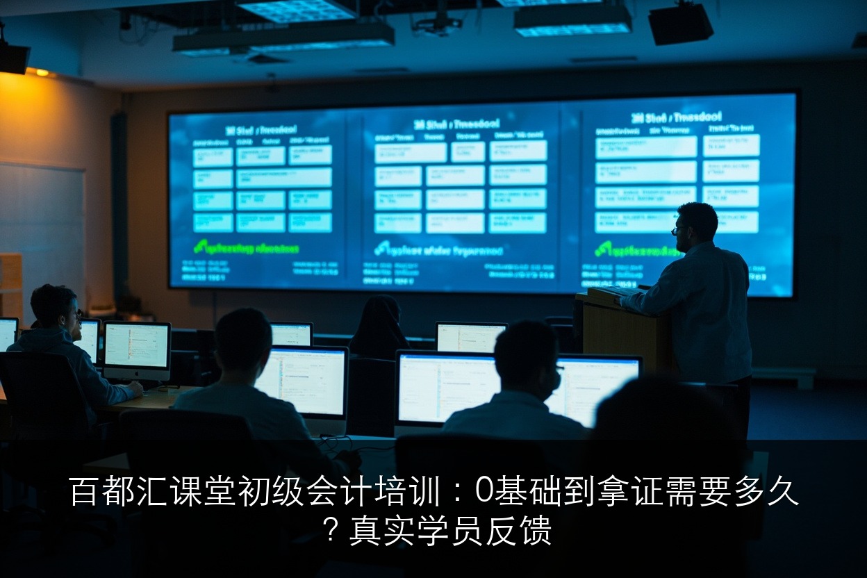 百都汇课堂初级会计培训:0基础到拿证需要多久?真实学员反馈