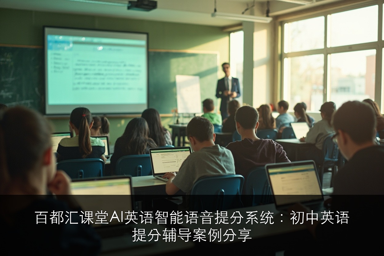 百都汇课堂AI英语智能语音提分系统:初中英语提分辅导案例分享