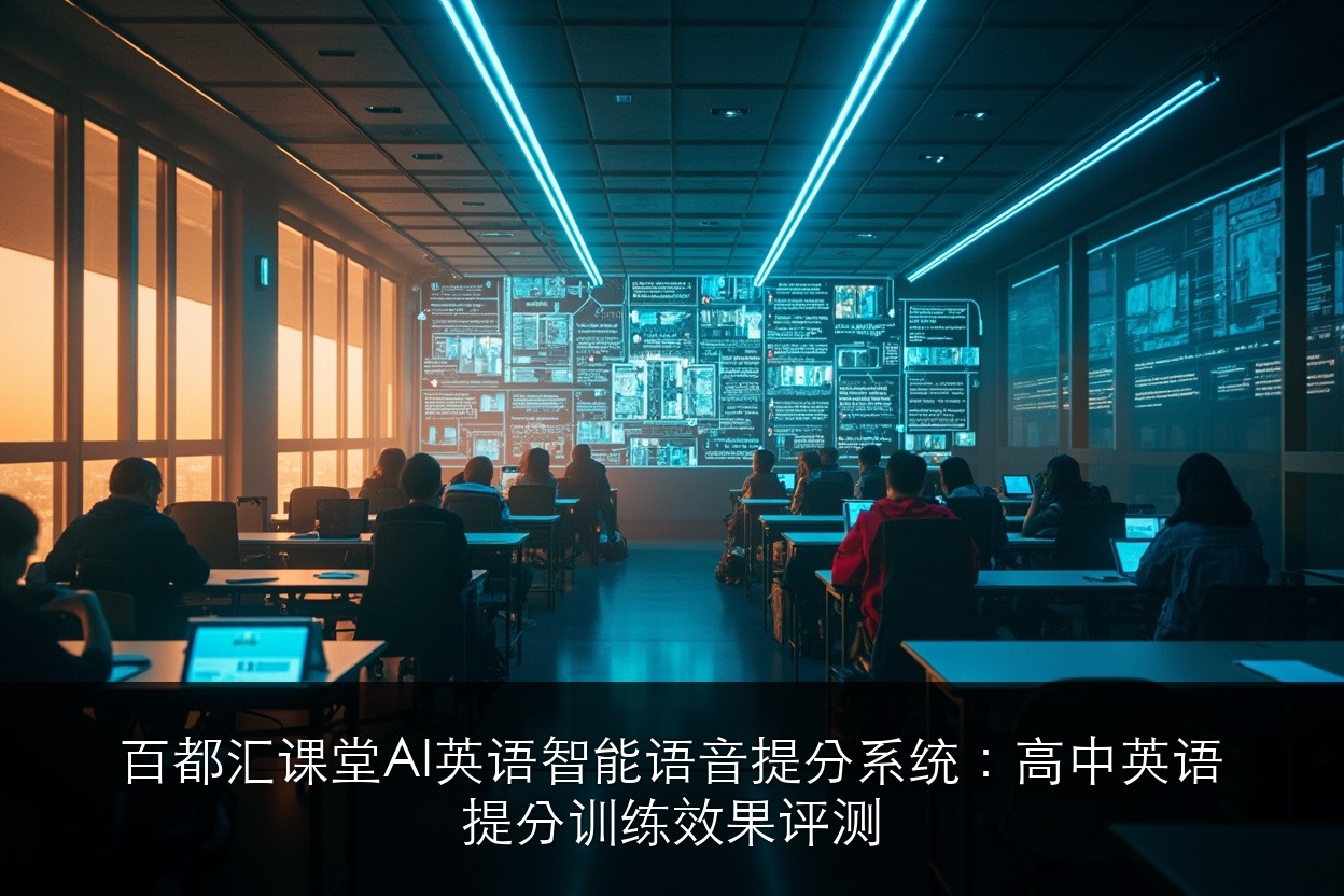 百都汇课堂AI英语智能语音提分系统:高中英语提分训练效果评测
