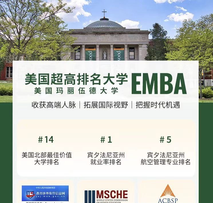 紫荆教育 | 玛丽伍德大学EMBA&MBA | Dr. Rex Dumdum/Dr. Chris Speicher | 14期班 | 招生中