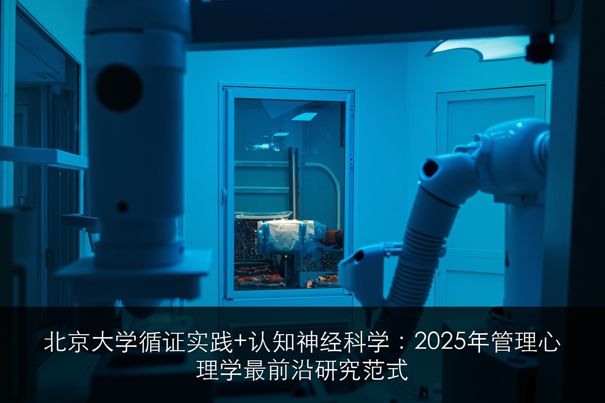 北京大学循证实践+认知神经科学：2025年管理心理学最前沿研究范式