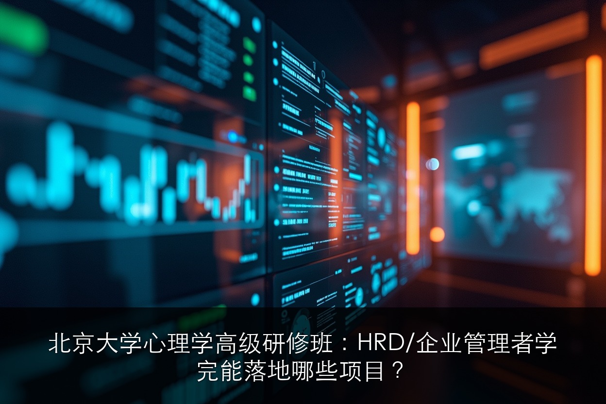 北京大学心理学高级研修班：HRD/企业管理者学完能落地哪些项目？