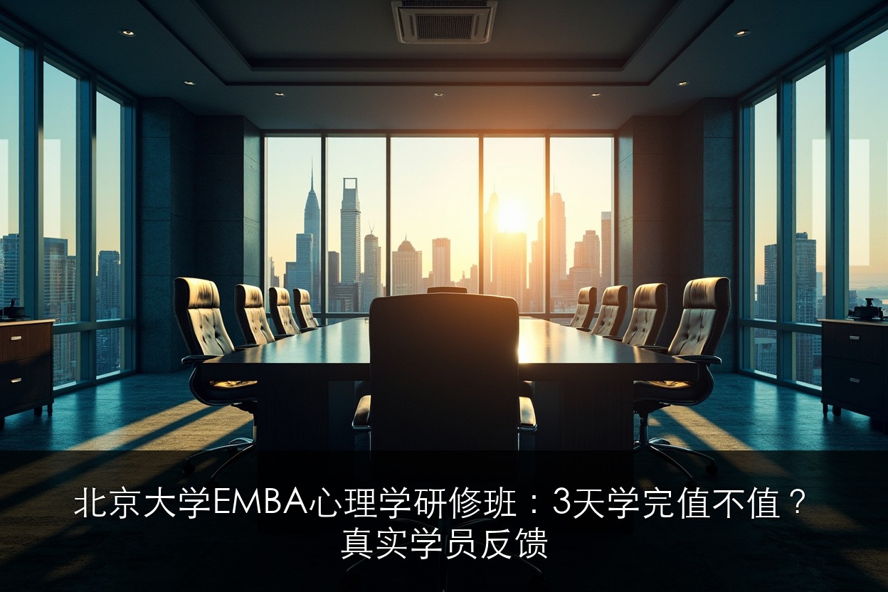 北京大学EMBA心理学研修班：3天学完值不值？真实学员反馈