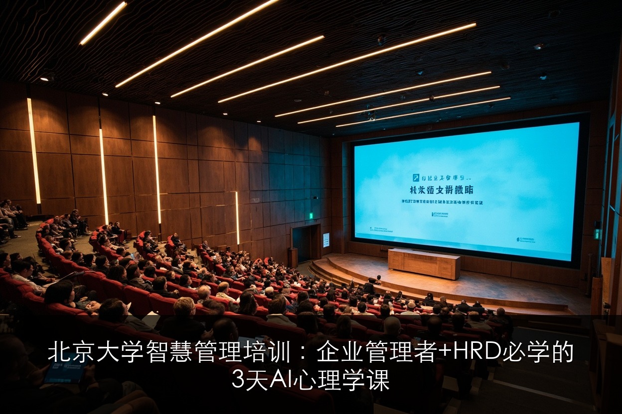 北京大学智慧管理培训：企业管理者+HRD必学的3天AI心理学课