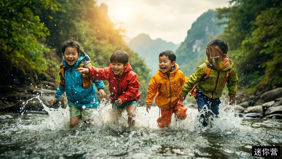 桂林溯溪夏令营安全吗?迷你营山水自然挑战探索营家长必看安全保障与孩子收获