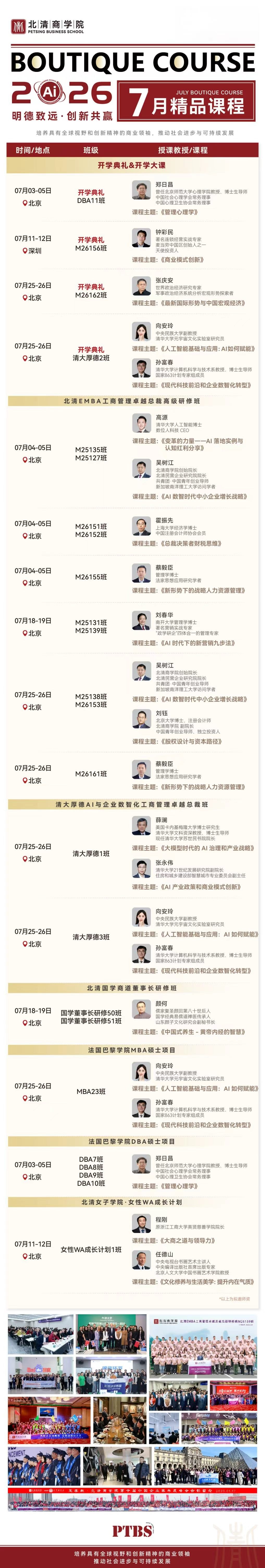 张庆安老师《最新国际形势与中国宏观经济》｜北清商学院开学典礼&开学大课M26162班｜07月25-26日