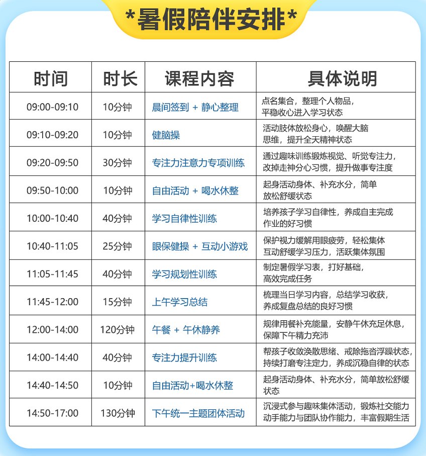 认知初陪伴教育北京暑假陪伴卡：告别家长的暑假焦虑，专业陪伴解锁充实暑假，2026年7月1日-8月31日北京市朝阳区润诚中心2层
