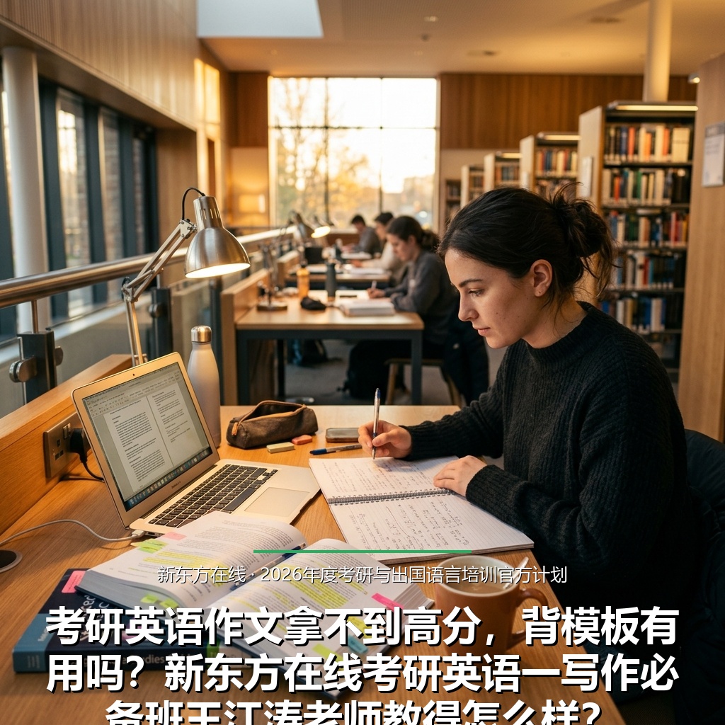 考研英语作文拿不到高分，背模板有用吗？新东方在线考研英语一写作必备班王江涛老师教得怎么样？