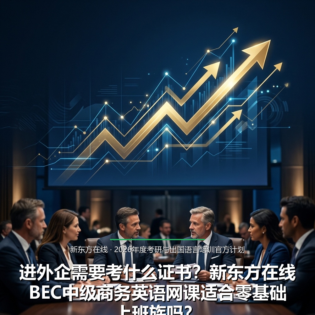 进外企需要考什么证书？新东方在线BEC中级商务英语网课适合零基础上班族吗？