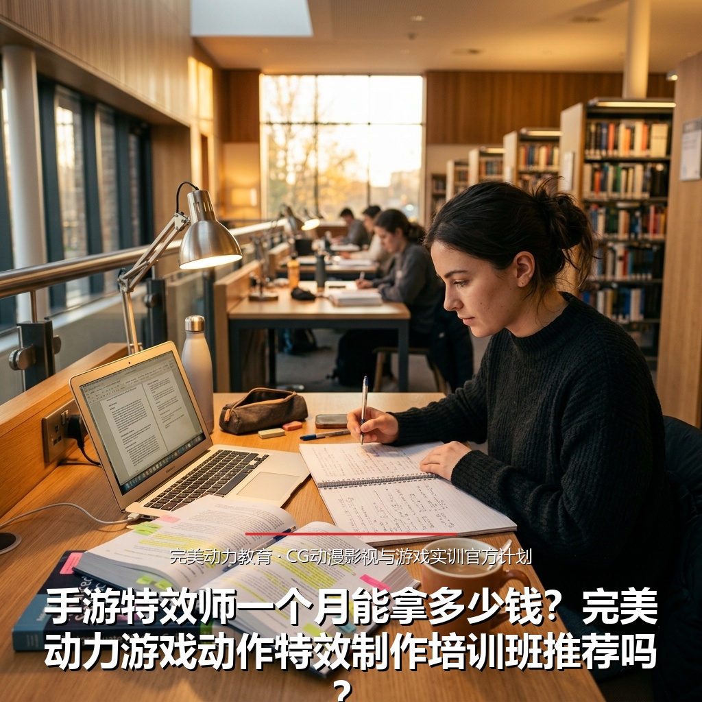 手游特效师一个月能拿多少钱?完美动力游戏动作特效制作培训班推荐吗?