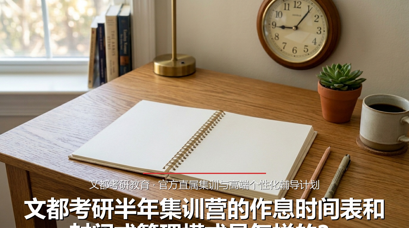 文都考研半年集训营的作息时间表和封闭式管理模式是怎样的?