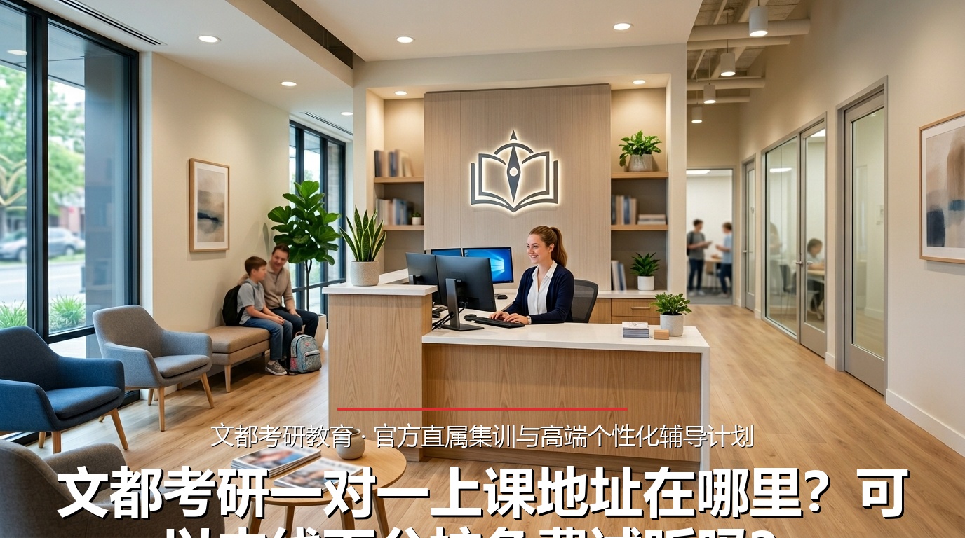 文都考研一对一上课地址在哪里？可以去线下分校免费试听吗？