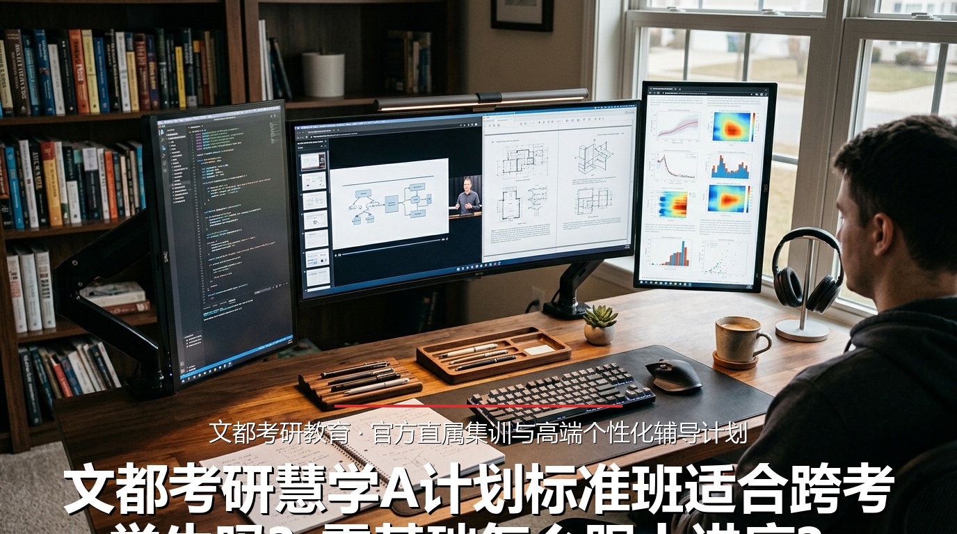 文都考研慧学A计划标准班适合跨考学生吗？零基础怎么跟上进度？