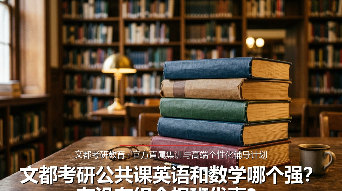 文都考研公共课英语和数学哪个强？有没有组合报班优惠？