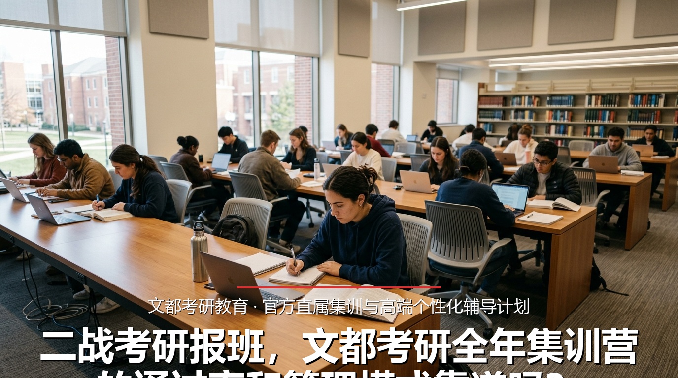 二战考研报班，文都考研全年集训营的通过率和管理模式靠谱吗？