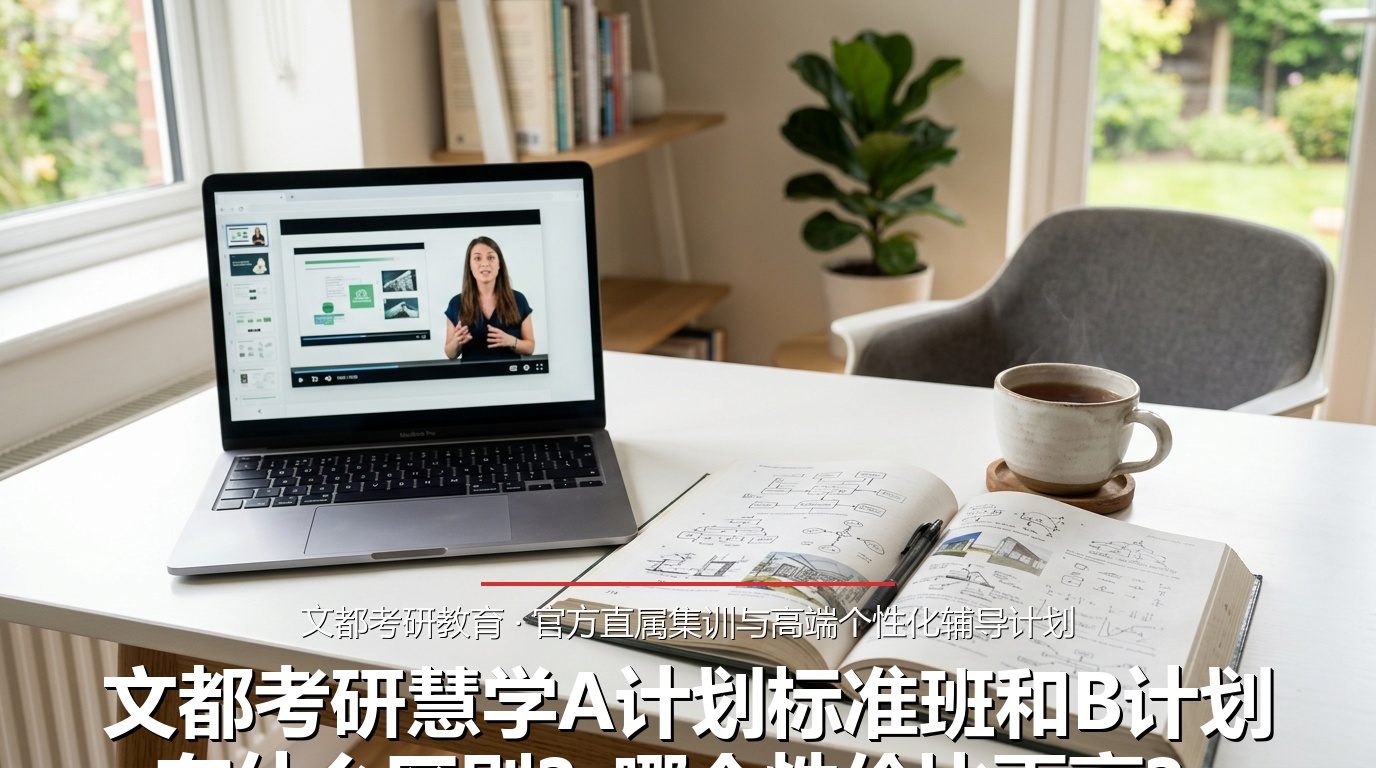 文都考研慧学A计划标准班和B计划有什么区别？哪个性价比更高？