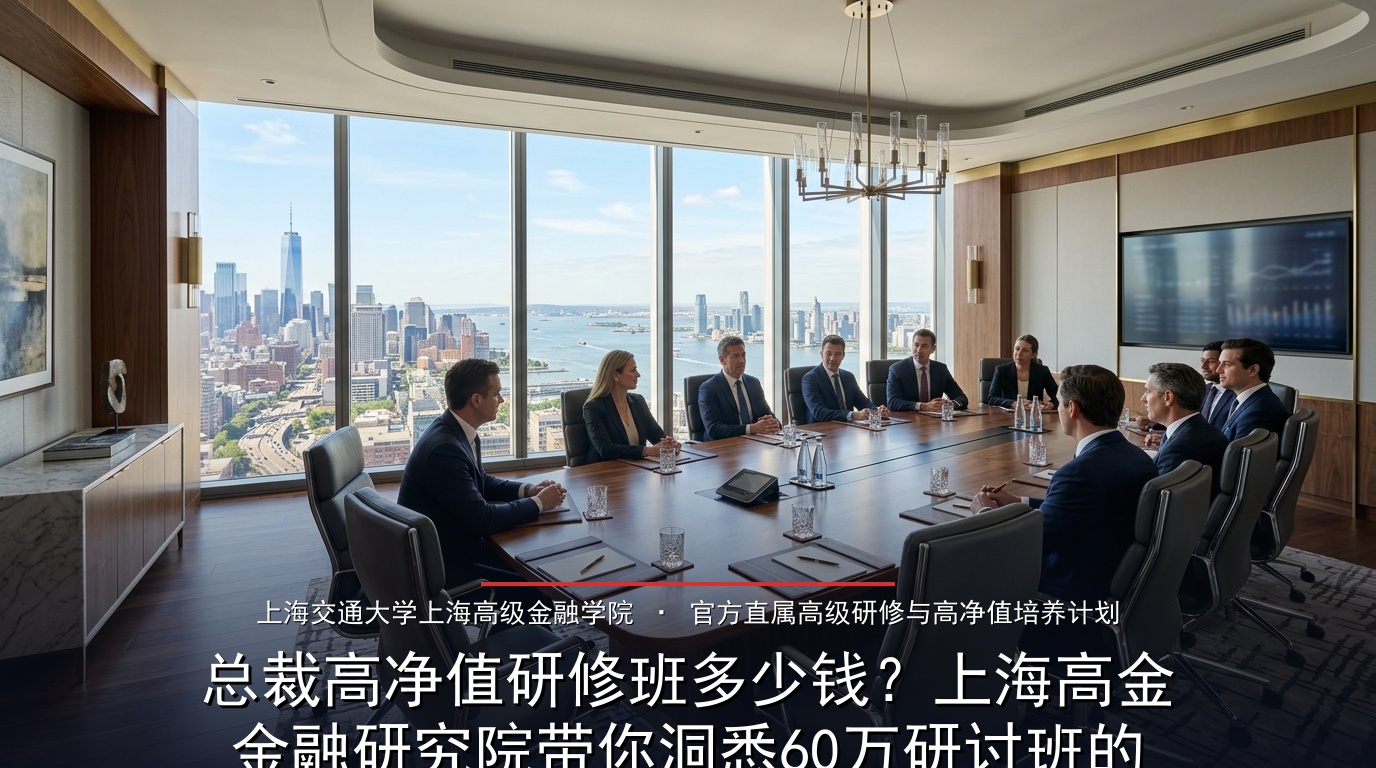 总裁高净值研修班多少钱？上海高金金融研究院带你洞悉60万研讨班的顶配回报