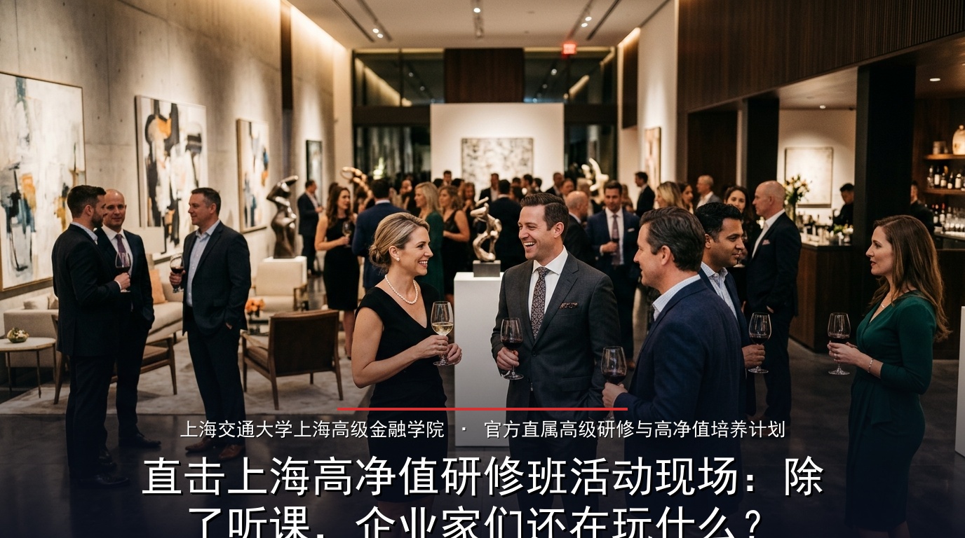 直击上海高净值研修班活动现场:除了听课,企业家们还在玩什么?