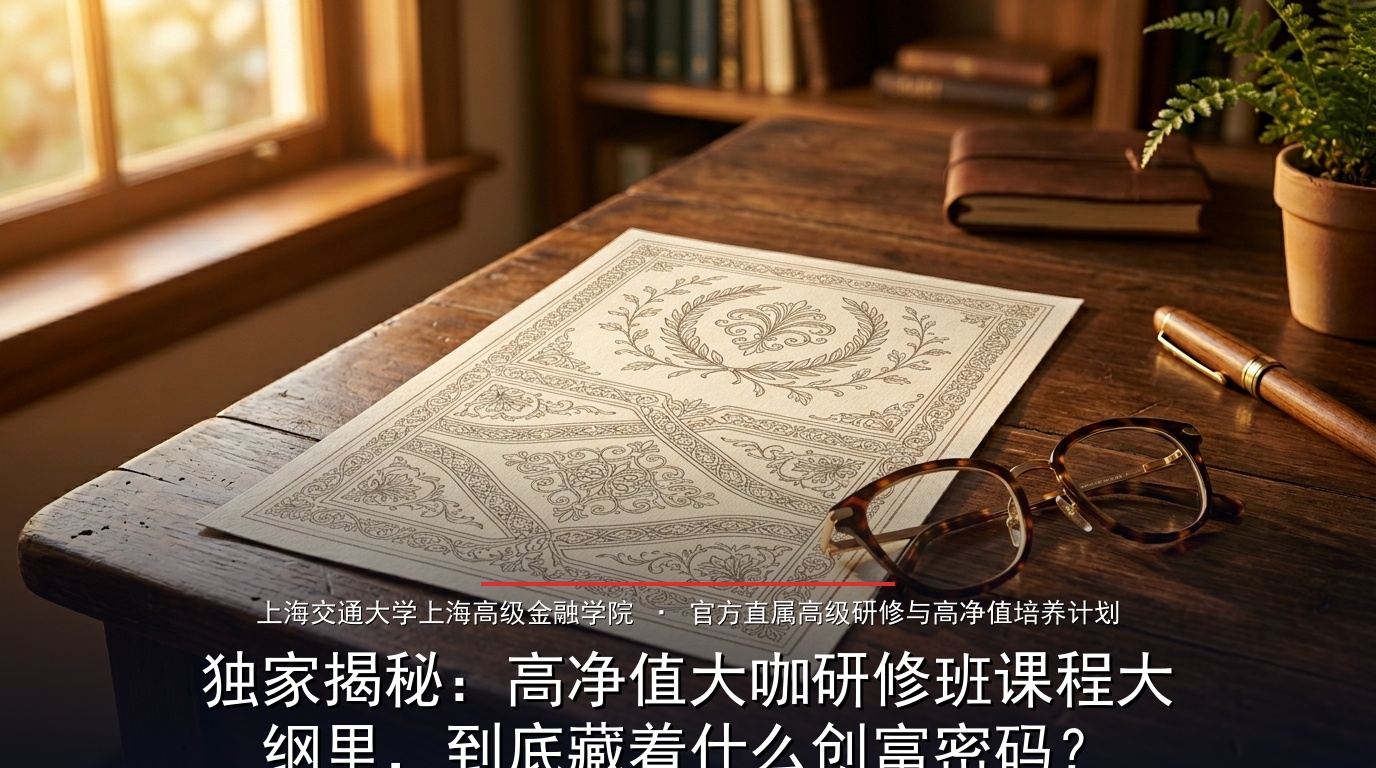 独家揭秘:高净值大咖研修班课程大纲里,到底藏着什么创富密码?