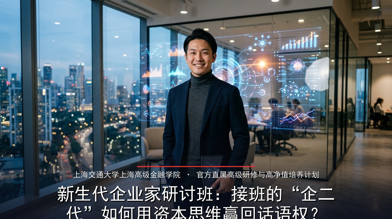 新生代企业家研讨班:接班的“企二代”如何用资本思维赢回话语权?