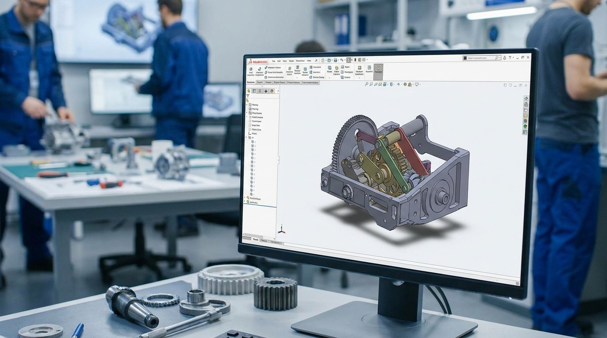 非标机械设计培训哪里有?苏州滨湖教育钱俊弘老师SolidWorks实战班2个月课程详解