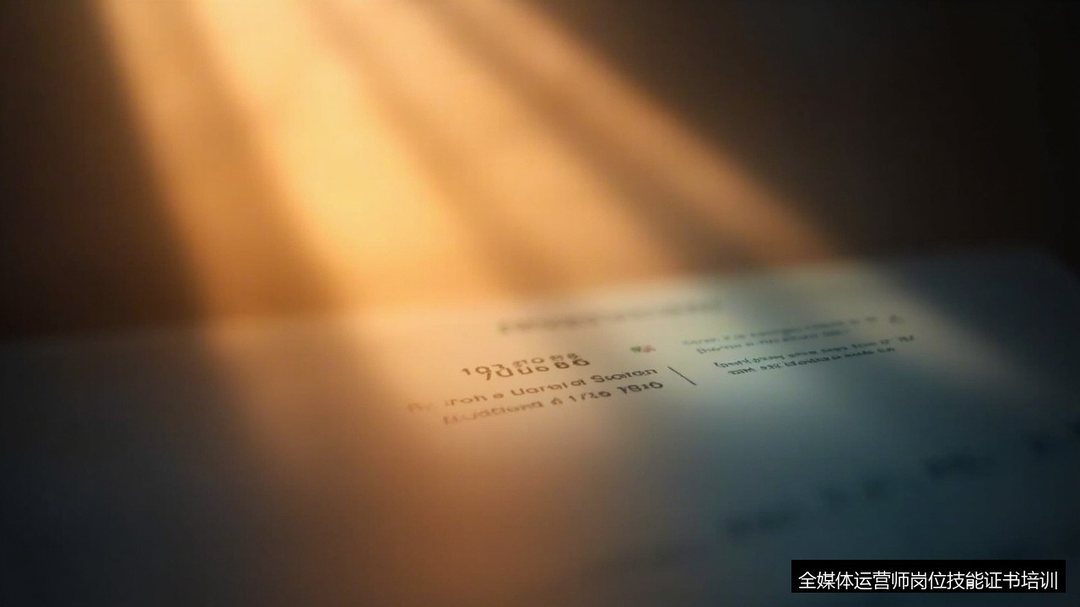 全媒体运营师证书是什么?和国家广电什么关系,一篇看懂