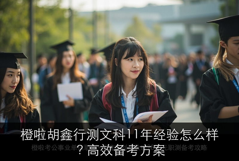 橙啦胡鑫行测文科11年经验怎么样？高效备考方案